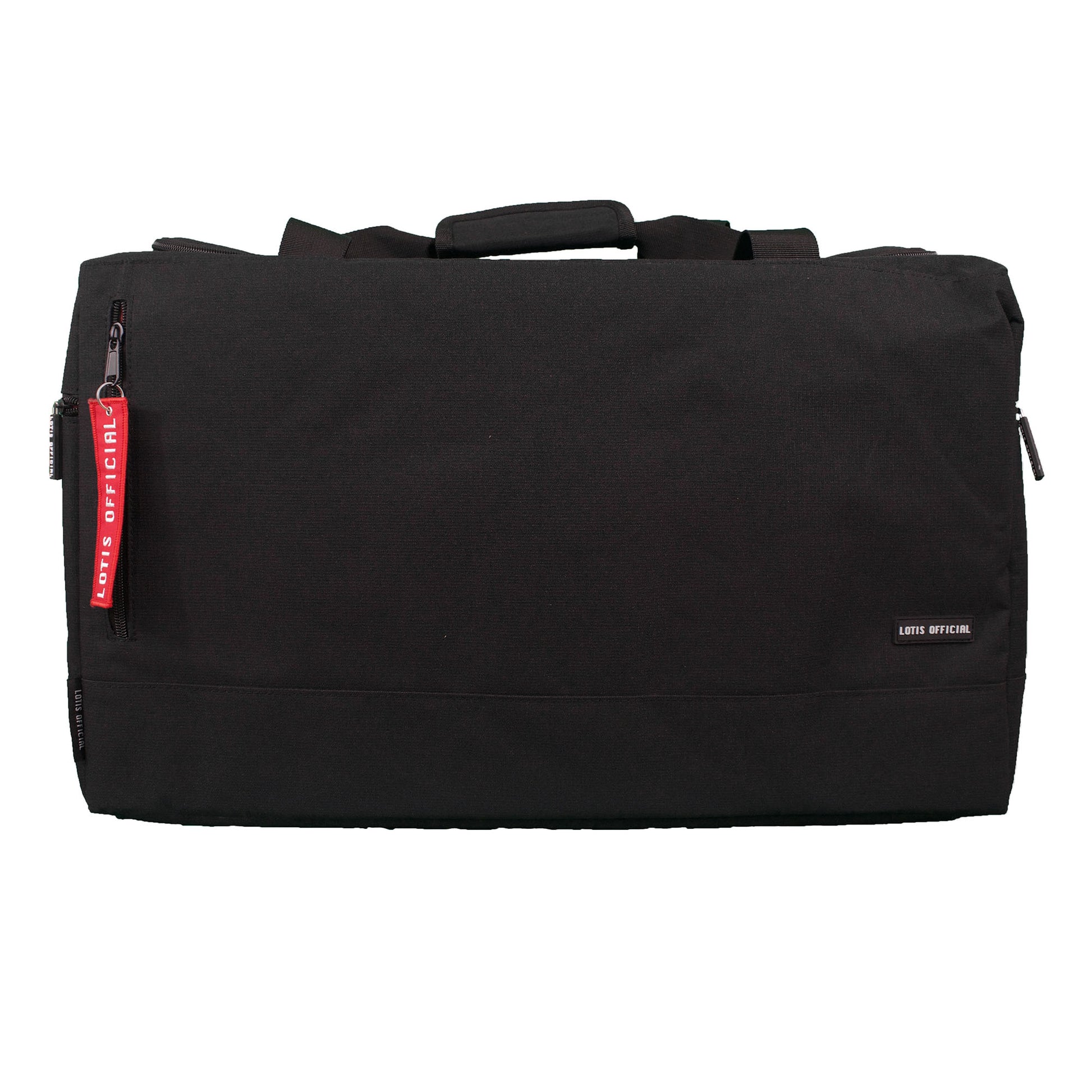 BLACK / RED DUFFLE - LOTIS