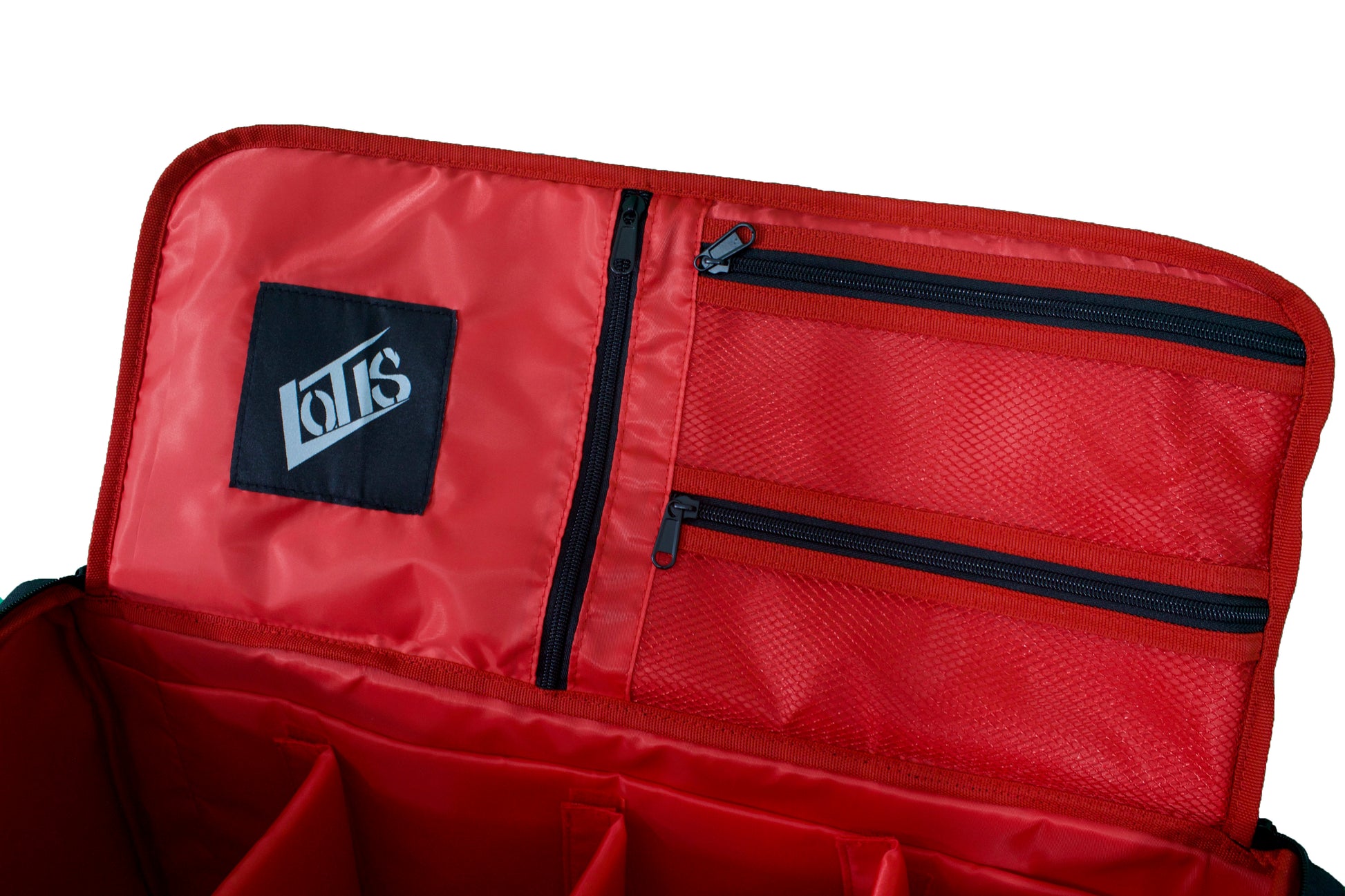 BLACK / RED DUFFLE - LOTIS